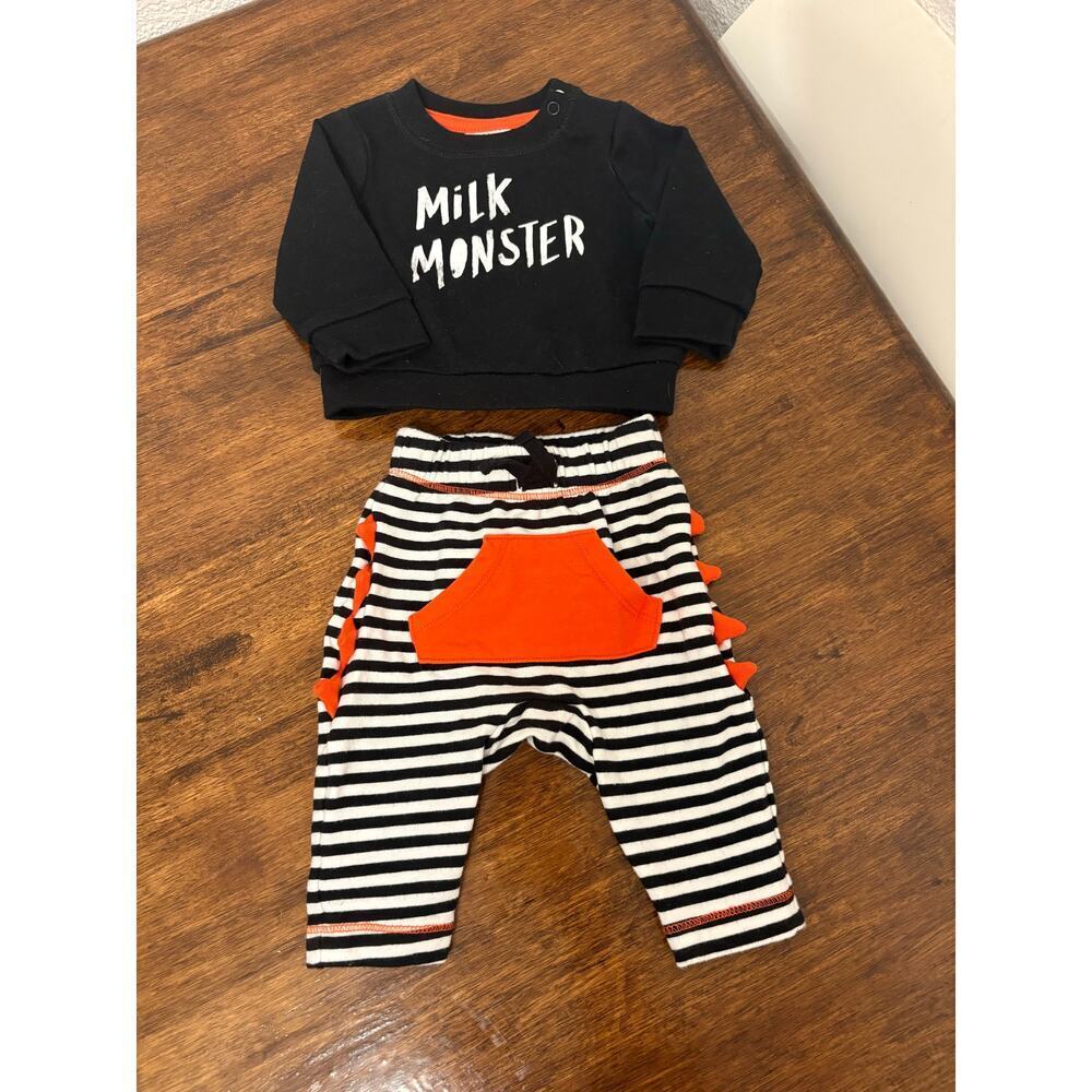 Milk Monster Newborn Outfit
